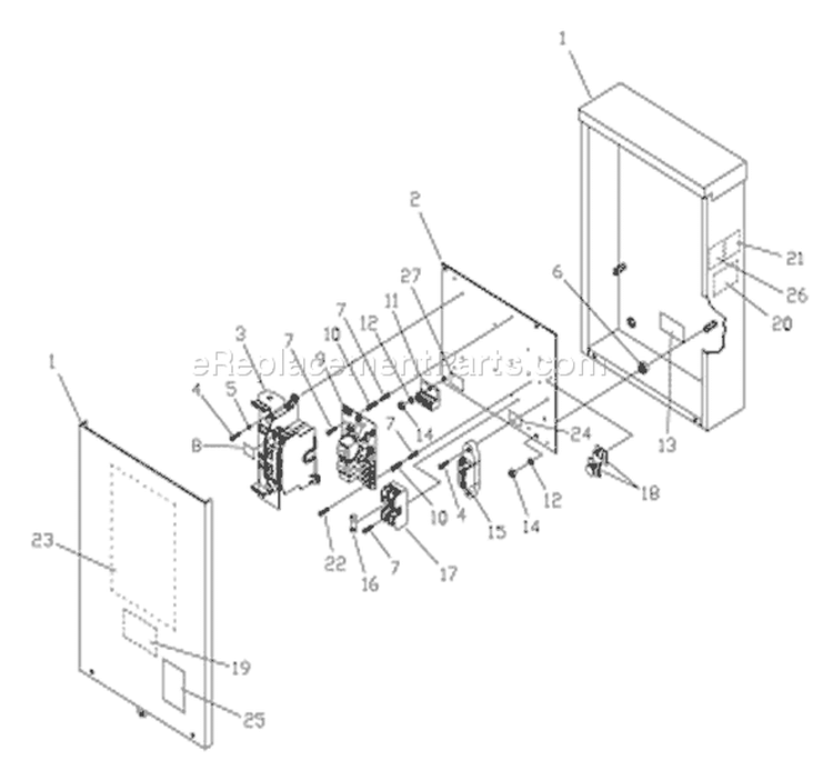 Page A Diagram and Parts List for 071038-0  Briggs and Stratton Generator